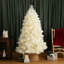 Artificial Off-White Pampas Grass Christmas Tree-1611007715
