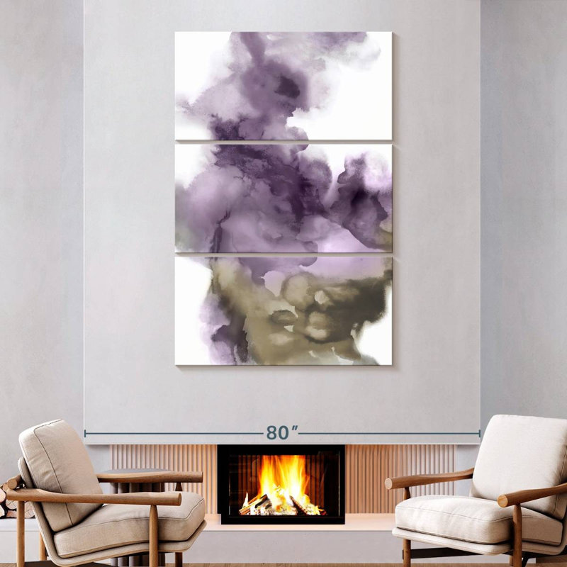 Avery Derive In Amethyst I, H 74 po x l 48 po