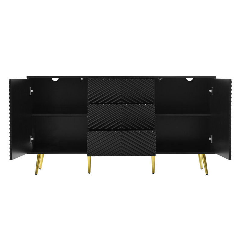 Buffet contemporain avec rangement