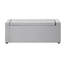 Banc de rangement en velours Fabroni-27327253