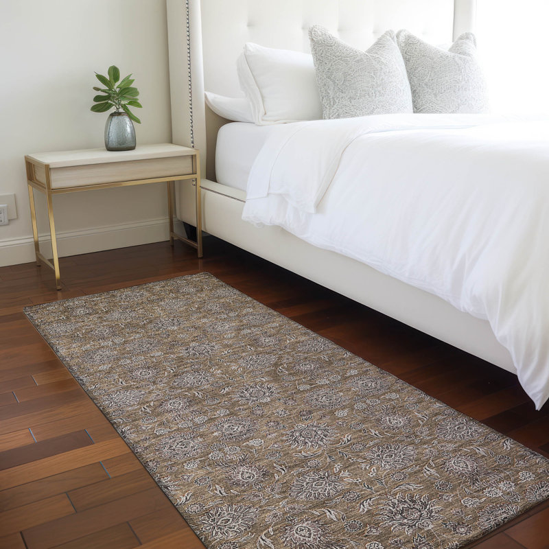 Tapis intérieur / extérieur Naadiya, Tapis de couloir 2 pi 3 po x 7 pi 6 po