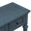 Console de style rétro classique avec trois tiroirs supérieurs et une tablette inférieure de style ouvert, facile à assembler-1562283728