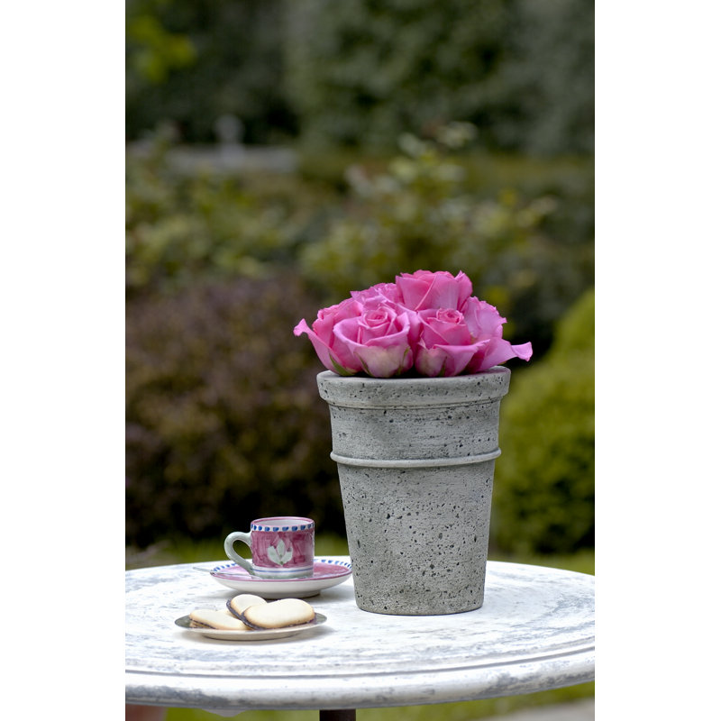 Estancia Handmade Pot Planter, Graystone