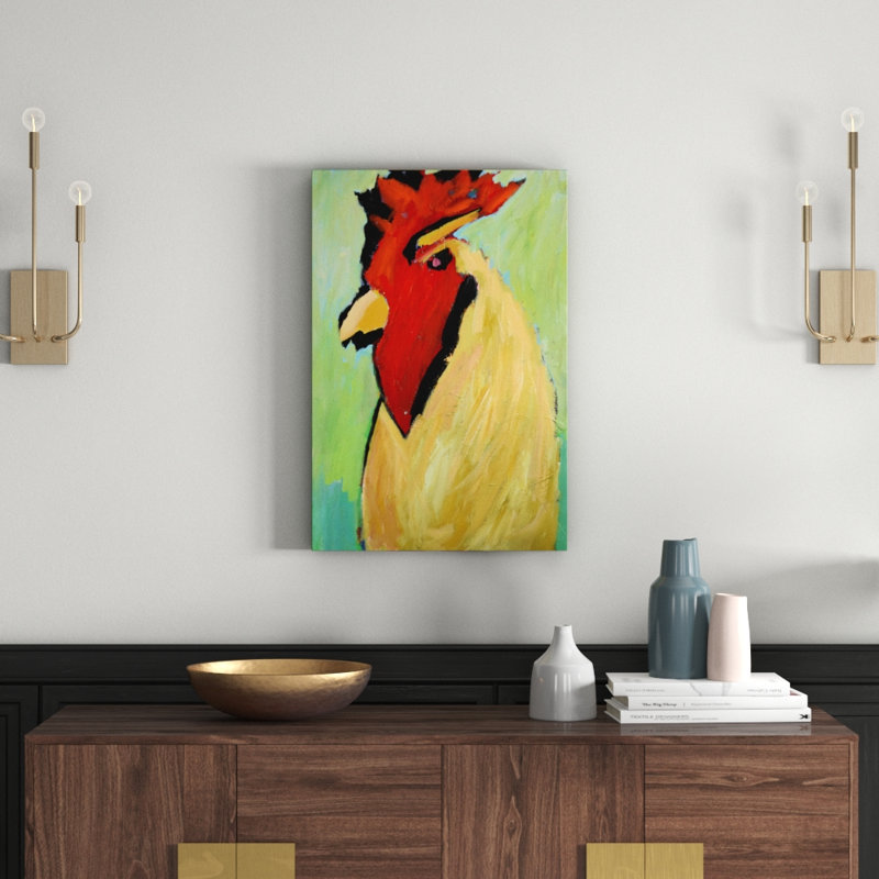 Michelle Rivera - Wrapped Canvas Painting, 76cm H x 51cm W x 3.81cm D