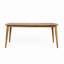 Table de salle à manger d'extérieur avec structure en bois d'acacia