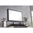 Oversized Rectangular Black-Framed LED Anti-Fog Dimmable Wall-Mounted Vanity Mirror