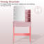 Salmah Dressing Table with Mirror