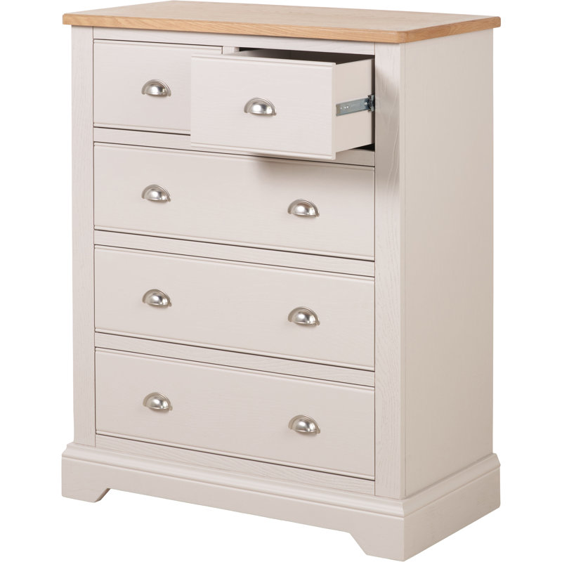 89 cm W Chest of 5 Drawers
