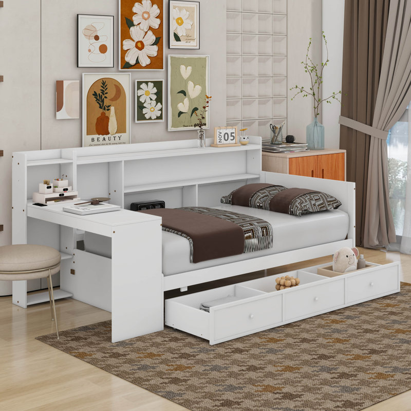 Daybed, Twin, White