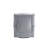 Zeger Gray Fabric Glider Chair With Swivel