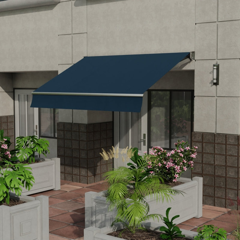 Patio Fabric, Dusky Blue