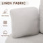 Fauteuil d'appoint rond surdimensionné avec repose-pieds et repose-tête amovible-163008154