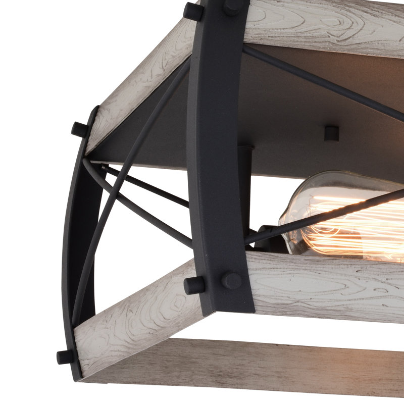Plafonnier encastré 2 lumières 13,5 po