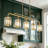Barela 5 - Light 47"W Large Kitchen Island Linear Pendant UL Certified