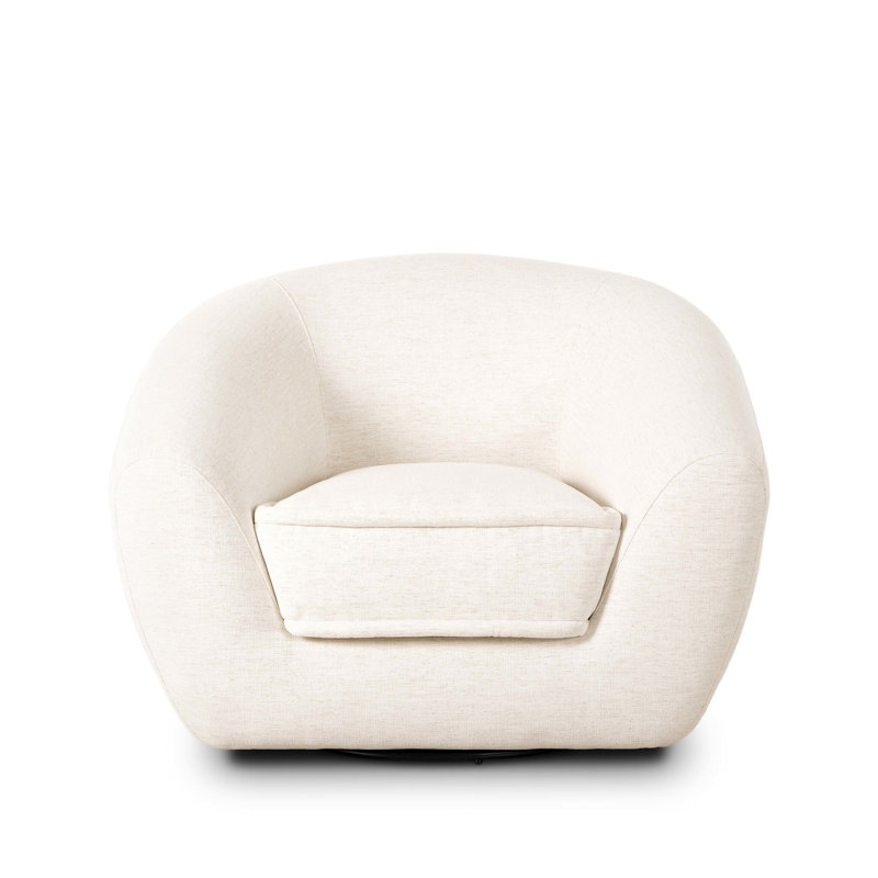 Chantal Swivel Club Chair, Crypton Nomad Snow