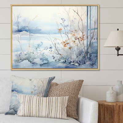 «Frosty Scenic Winter Landscape II - Winter Landscape», art mural