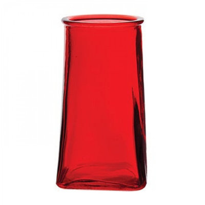 Vase en verre Ruby Red Bouquet