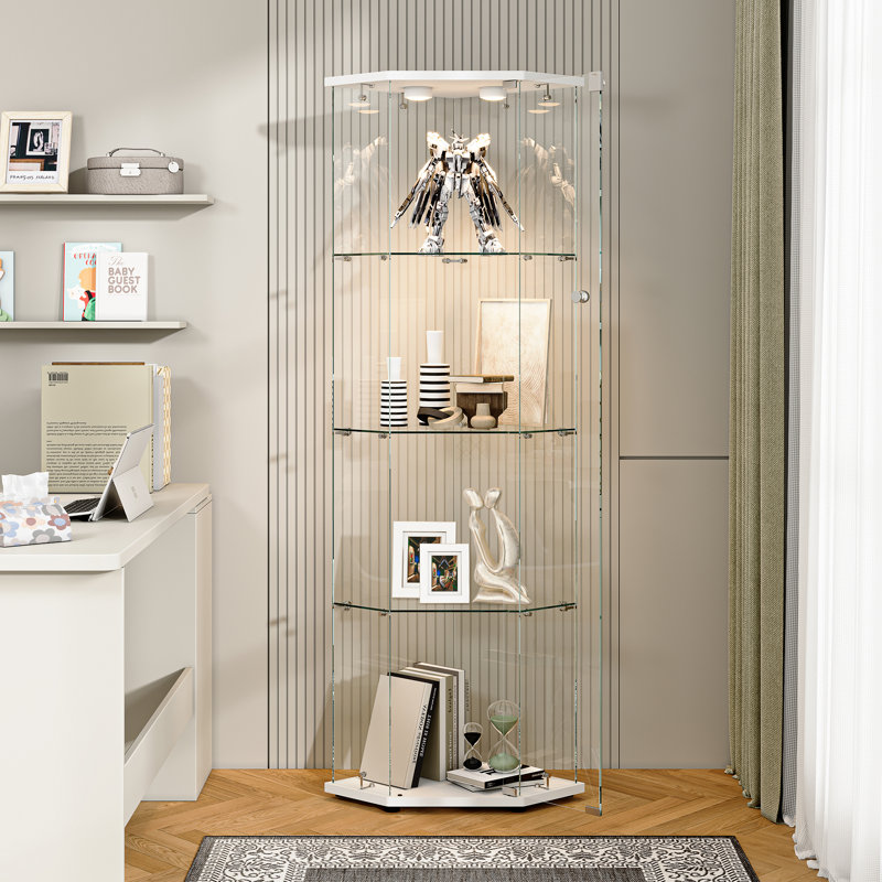Display Cabinet, White