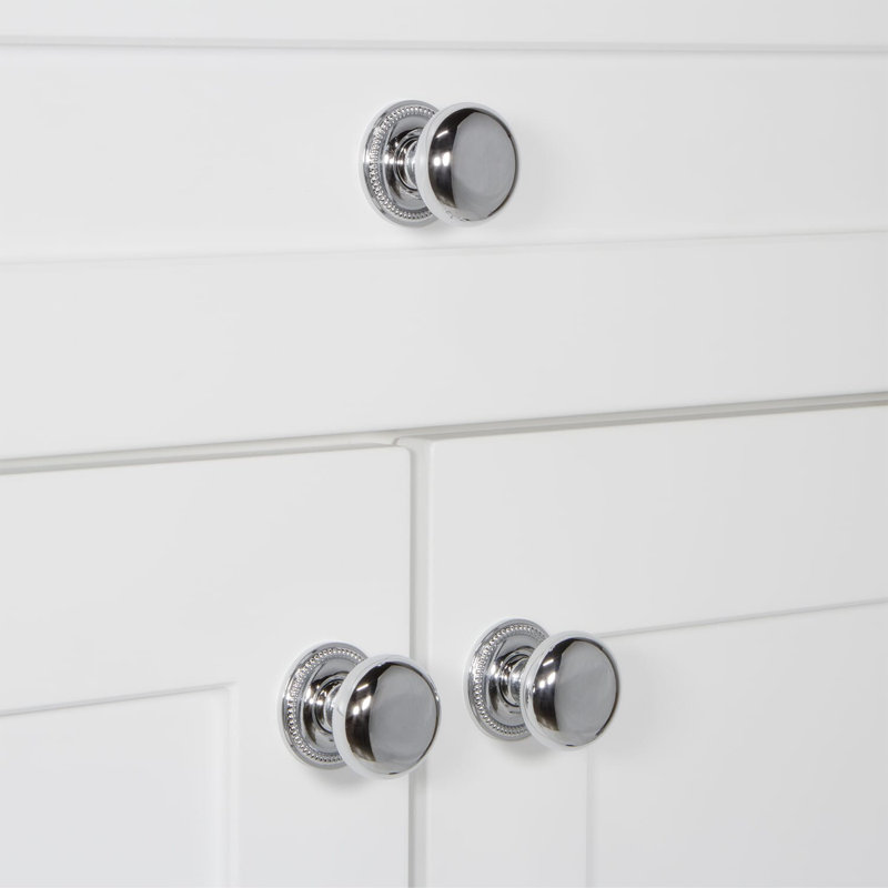Poignée d'armoire Fifth Avenue, Chrome brillant