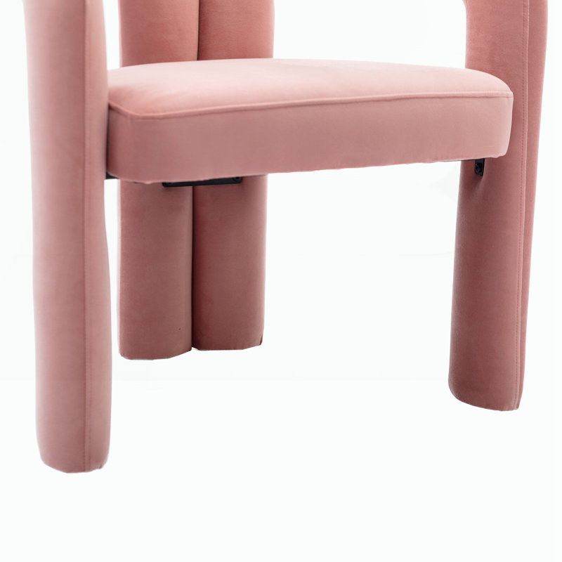 Ensemble de 2 fauteuils pour salon, Rose