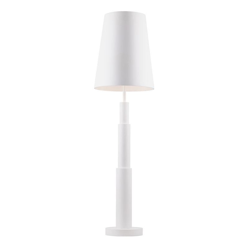 Lampe sur pied 6 lumières Giustino - Blanc mat, Blanc