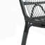 Ensemble de 2 chaises d'extérieur en osier avec coussins lavables PE-336307908