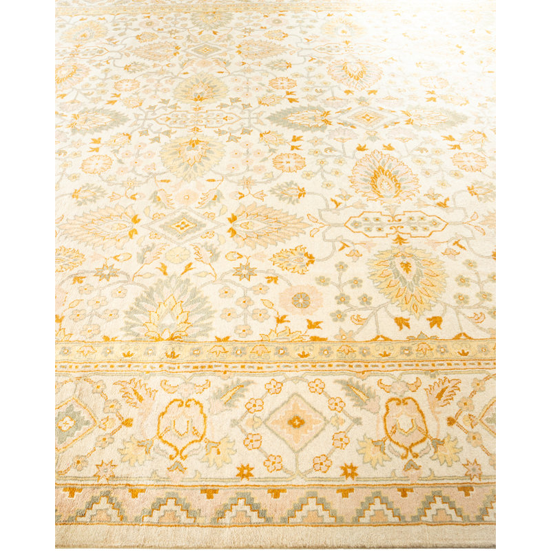 Classic One-of-a-Kind 9' 1" X 12' 5" Hand Knotted Area Rug