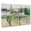Village Square by Paul Cezanne - Wrapped Canvas-61876454