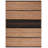Margate Striped Handmade Hand-Loomed Area Rug in Brown/Black-1567960046