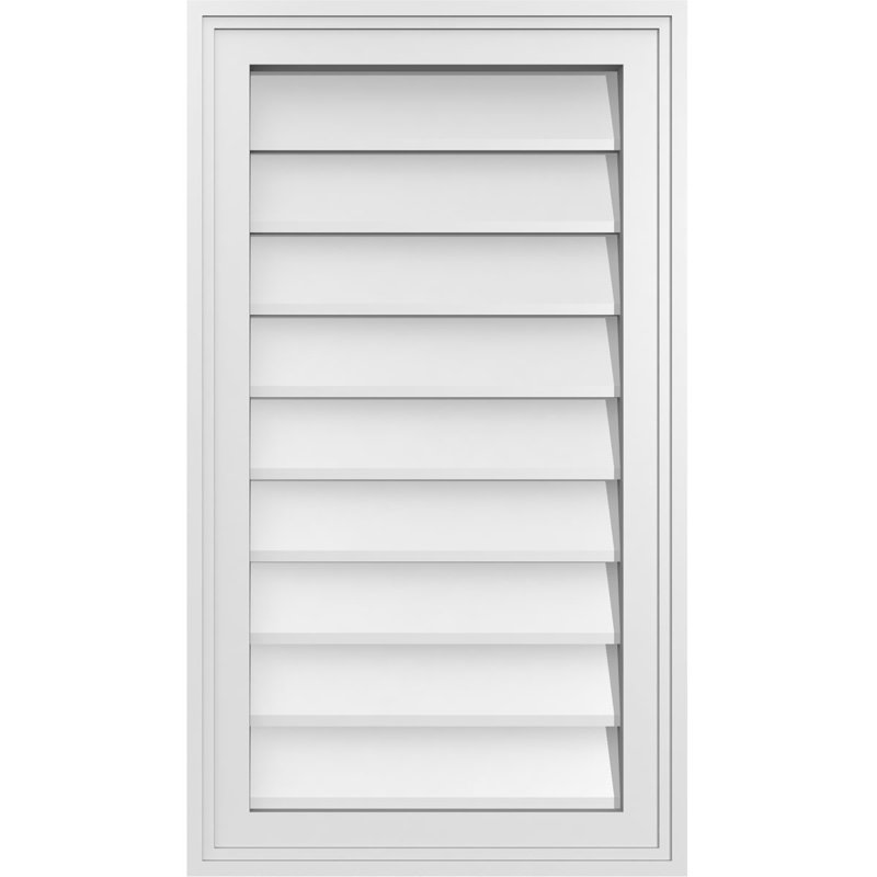 Cadre en brique, brun clair apprêté, H 28 po x l 16 po x P 1,5 po