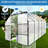 6X10 Ft Walk-In Greenhouse With Galvanized Base For Optimal Plant Growth All Season Sliding Door And Drainage Year Round-125768885