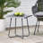 Madeley Square Metal Outdoor Side Table , 17.75'' in. W 17.75'' in. D-783362764