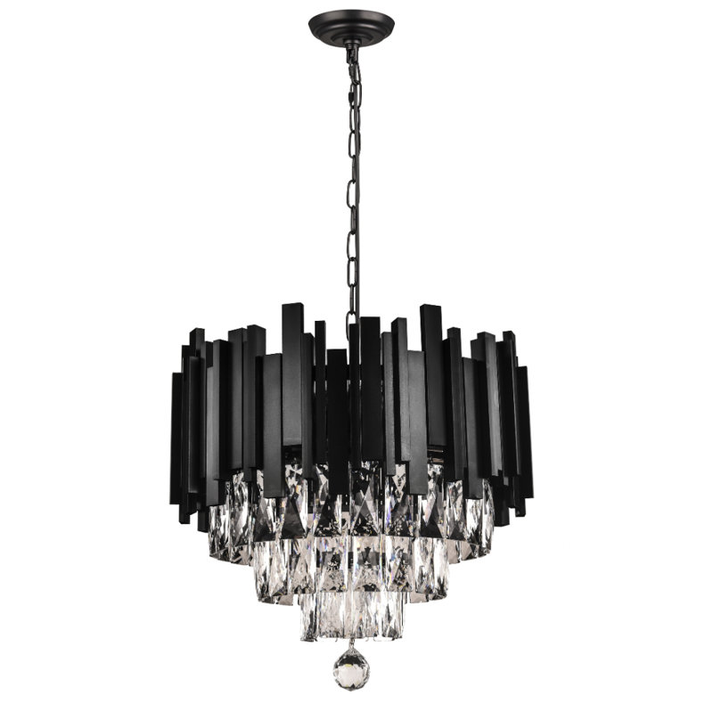 Lustre à niveaux 6 lumières Iorwerth