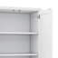 Armoire de rangement avec deux portes - tablettes réglables