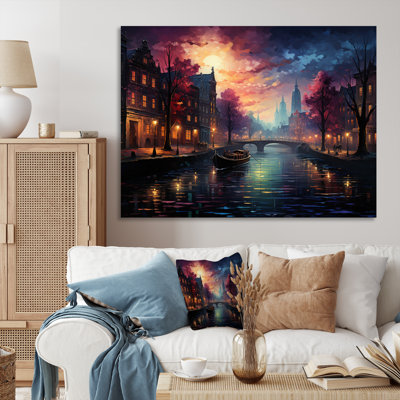 " Purple Canal Atmospheric Passage "