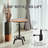 SET OF 3,Bar Table (30.31"-35.43") & 2 Counter Stools (17.7-24.4") Set For Pub Kitchen(Desktop Dia23.6”)