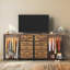 Armoire 6 tiroirs en tissu avec tringle-231123914