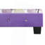 Charmant lit simple mauve pour des espaces élégants