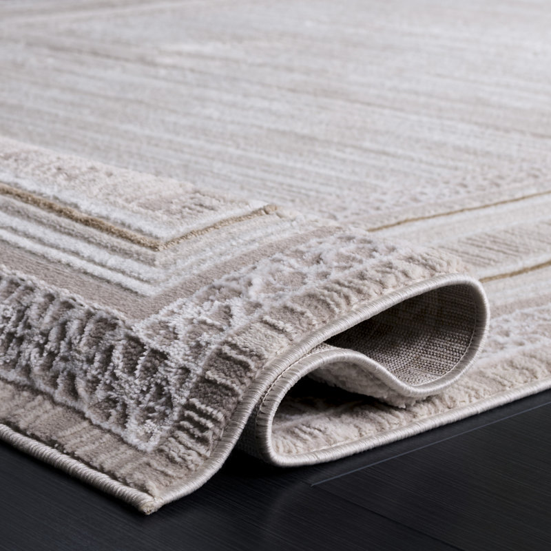 Yusef Parker Performance Striped Rug, Rectangle 6' x 9'