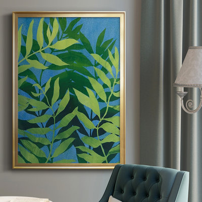«Ocean Vines I», reproduction encadrée de qualité supérieure, prête à être accrochée