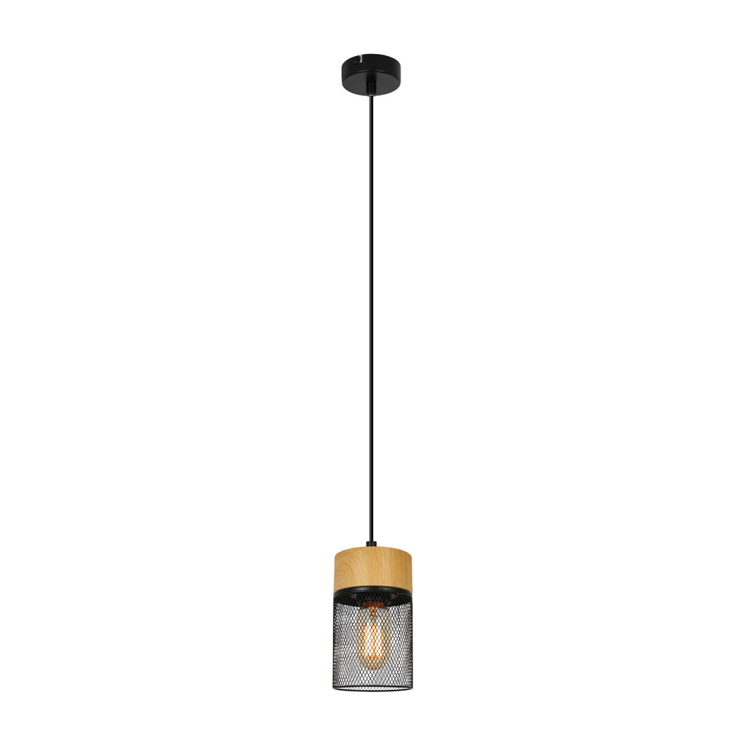 1 - Light Stainless Stee Cylinder Pendant