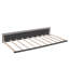 Lit plateforme tapissier avec tiroirs et lit gigogne-752401238