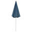 Afsah 240 cm W X 240 cm D Round Beach Parasol with Manual Lift-783757171