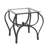 Samak Glass Top Coffee Table
