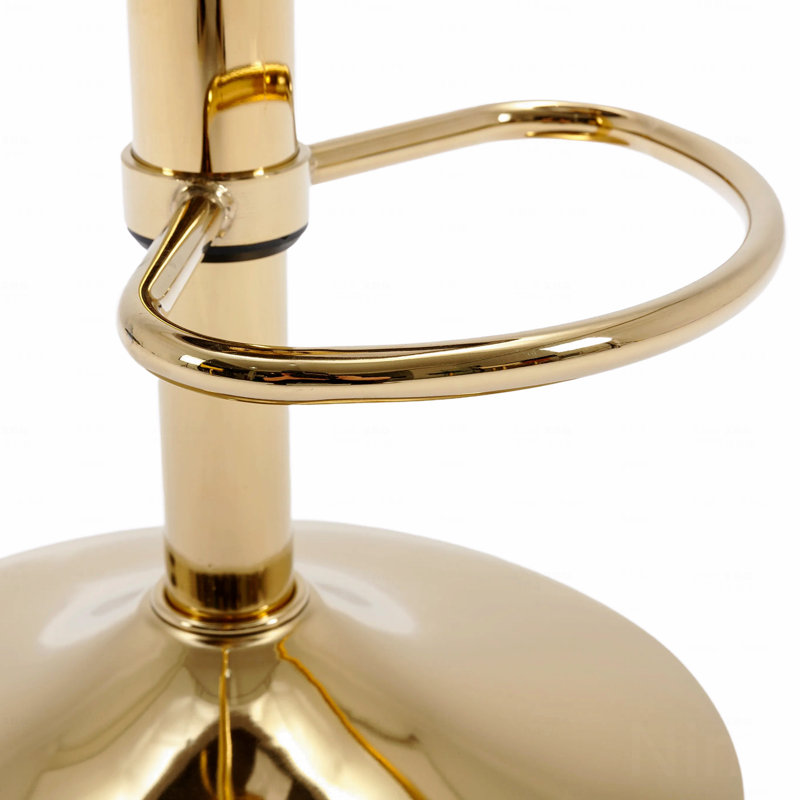 Ensemble de 2 tabourets de bar pivotants COOLMORE à hauteur de comptoir réglable avec repose-pieds pour la cuisine, pour la salle à manger 2PC / ENSEMBLE