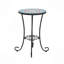 Table d'appoint de patio avec tablette-2108975379