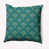 Floral bleu sarcelle sélectionné