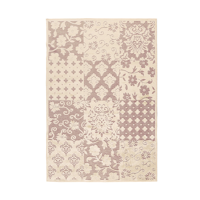 Lonoke Patchwork Flatweave Area Rug, Rectangle 65 x 110cm