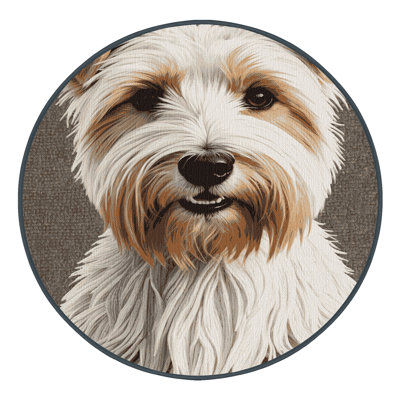  Washable Sealyham Terrier Dogs Area Rug