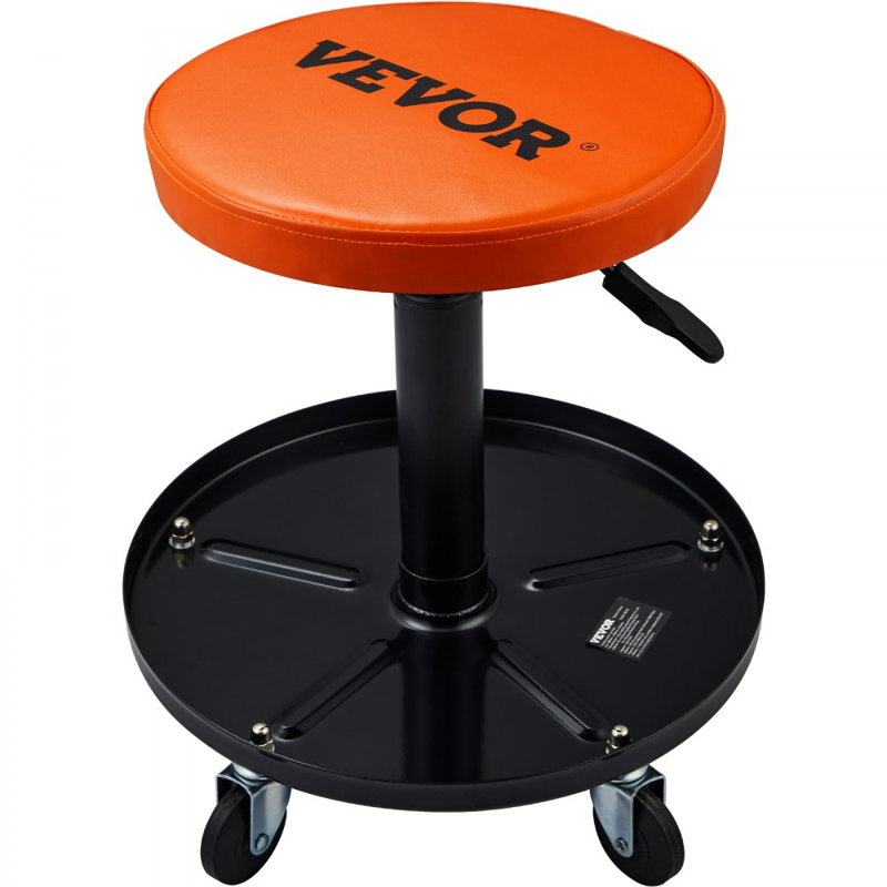 Plateau à outils réglable pour tabouret à roulettes